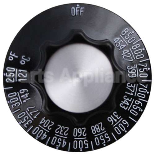 2T-2100094 Compatible Star Dial, T"Stat, 250-850F