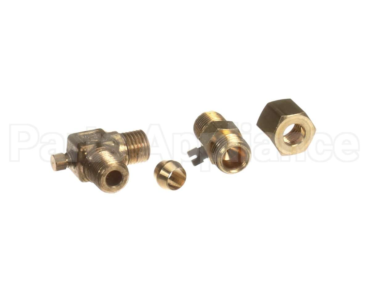 2V-P8901-78 Magikitchn Vlv,Plt Brs .25 Tu X 1/8 Npt