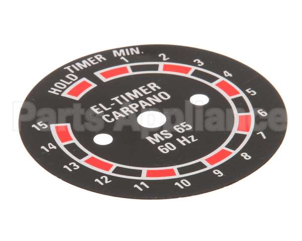 30-190 Varimixer 15 Minute Timer (Metal) Scale Carpano.