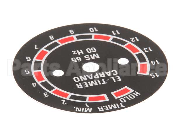 30-190 Varimixer 15 Minute Timer (Metal) Scale Carpano.
