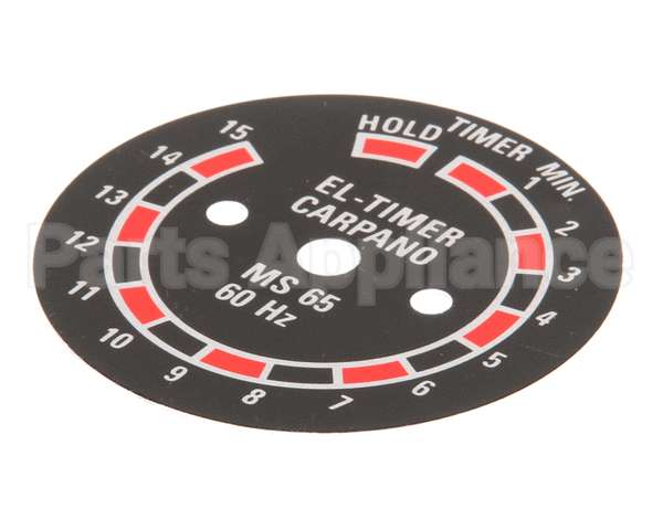 30-190 Varimixer 15 Minute Timer (Metal) Scale Carpano.