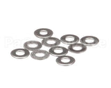 306P162 Antunes Washer Flat, #6 3/8 Od X