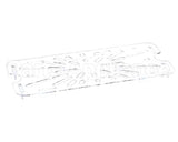 30CWD-135 Cambro Shelf, Drain Food Pan 1/3 Size
