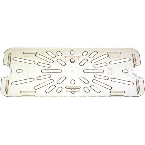 30CWD Compatible Cambro Drain Tray 1/3 Size-135 Clear