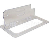 30CWLN135 Compatible Cambro Cover Third Notched -135 Clear