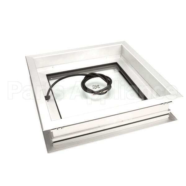 31-01168 Compatible Master-Bilt Peepwindow, Glass/Frame, 4 Wi
