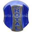 3102 Compatible Royal Range Knob, Nickel Plated