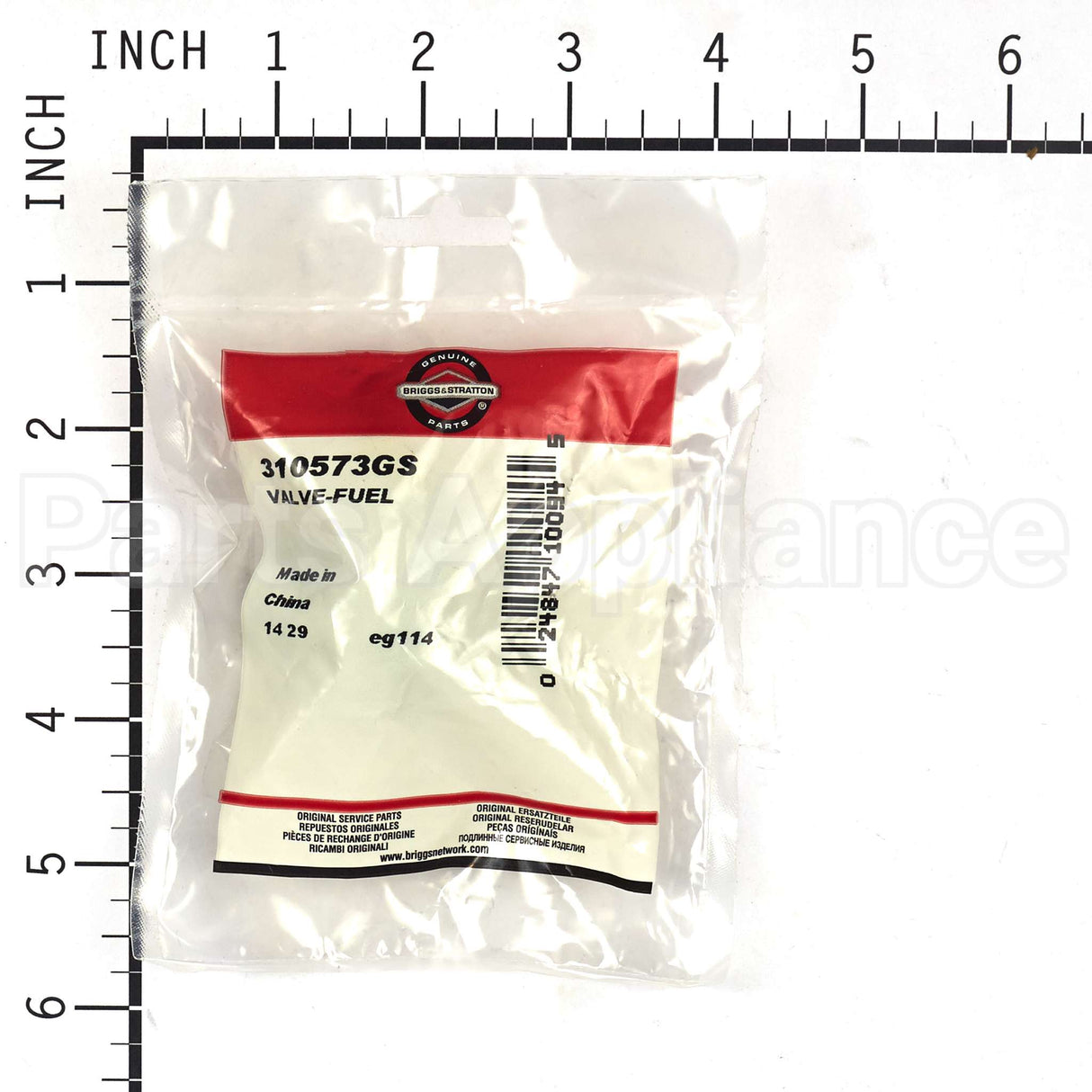 310573GS Briggs & Stratton Valve-Fuel