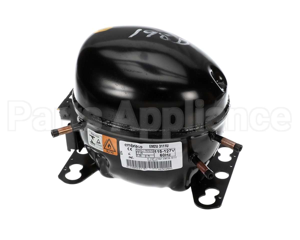 312-198D Beverage Air Compressor - Emb Em2U3111U 115 V, 60 Hz