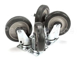 315410 Tri-Star Manufacturing Kit;4 Plate Casters 2/W Brake