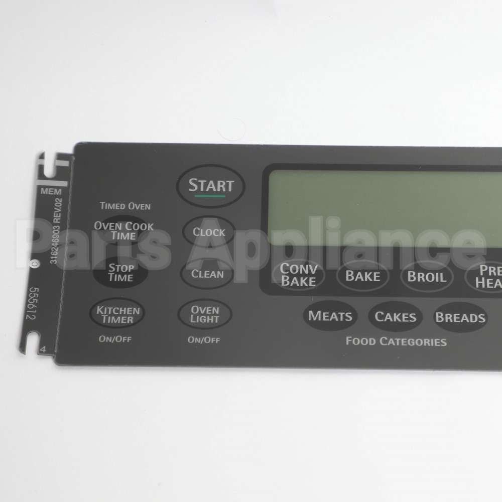 316246903 Frigidaire Overlay