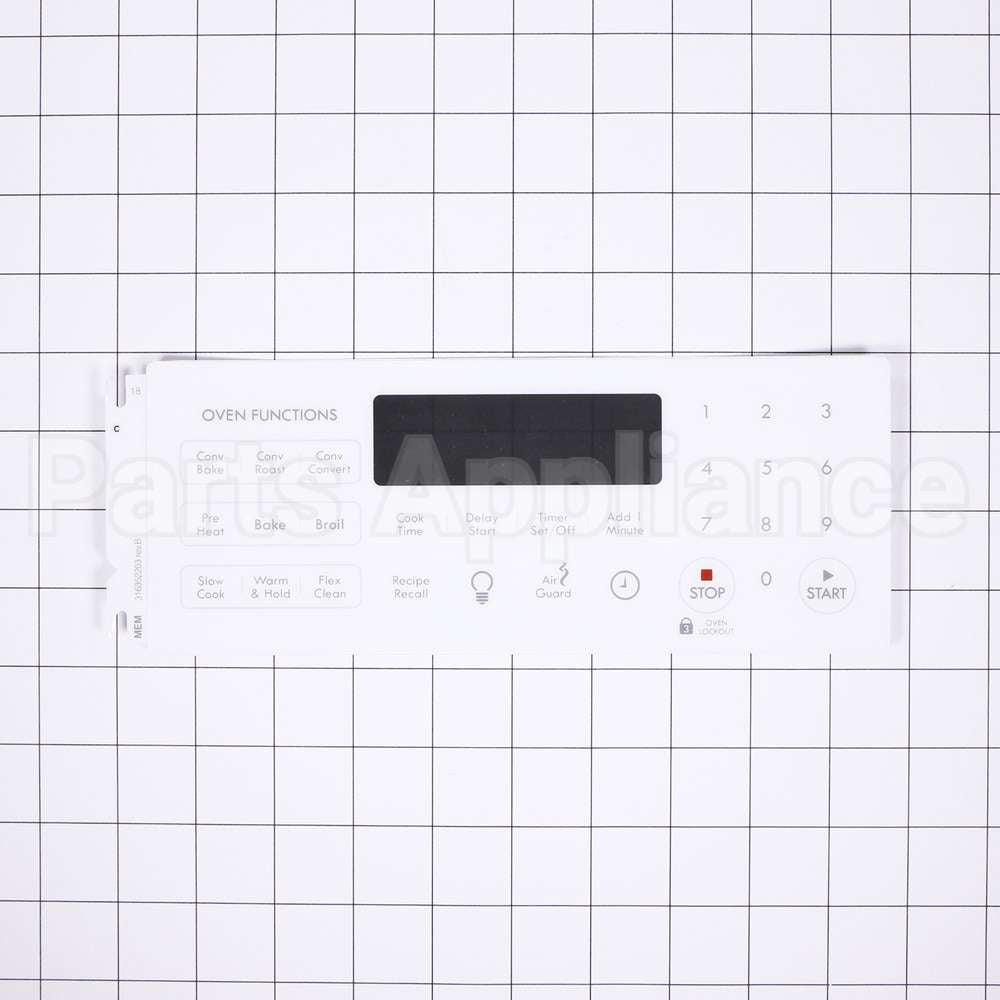 316352203 Frigidaire Overlay