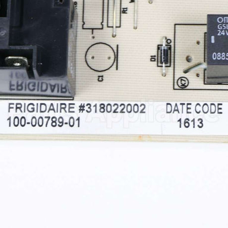 318022002 Frigidaire Relay Board