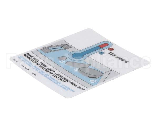 31989 Power Soak Systems Decal Ps-2Xx Max Temperature