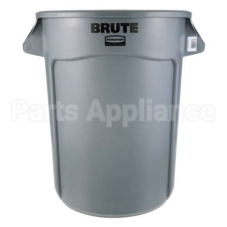 3200GY Compatible Rubbermaid Trash Can-32Gal Rnd Gray