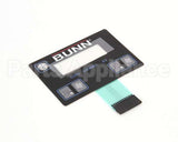 32126.1004 Bunn Kit, Membrane Switch Ultra-2 Black