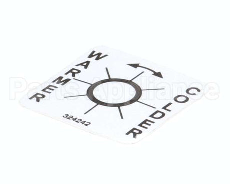324242 Stoelting Decal Temp Adjustment