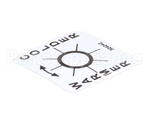 324242 Stoelting Decal Temp Adjustment