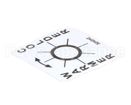 324242 Stoelting Decal Temp Adjustment