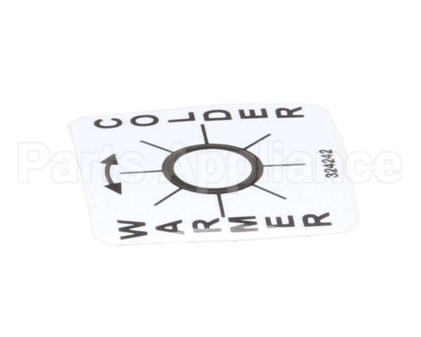 324242 Stoelting Decal Temp Adjustment