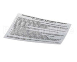 324509 Stoelting Decal Cleaning (Ss Shake)