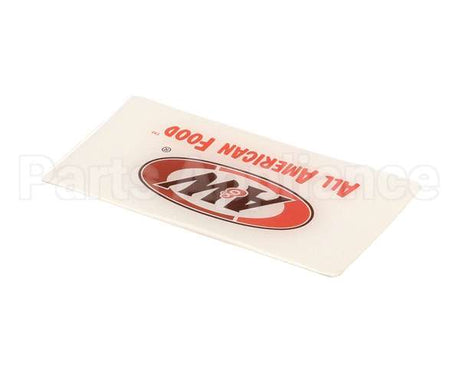 324864 Stoelting Decal; Domed Aw Logo