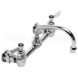 3250 Compatible Fisher Faucet Adjustable Pantry Faucet 8" Ctr Wall 6" Noz