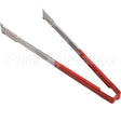 32611 Compatible Edlund Tong Red/Ss 16In Flat Grip