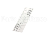 32634 Henny Penny Menu Card-C8000 Blank
