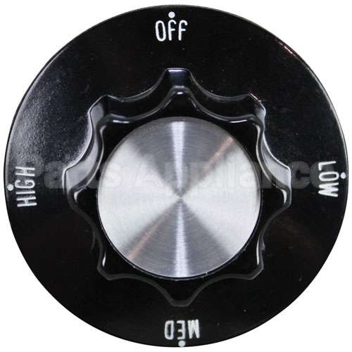 33432 Compatible Middleby Dial 2-1/4 D, Off-Lo-Med-Hi
