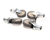 33528 Blodgett Caster Set, Adj Stem