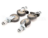 33528 Blodgett Caster Set, Adj Stem