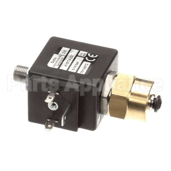3370066246 Compatible Schaerer Solenoid Valve Bs 2/2 24V Dc 4 Pl. Conn