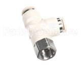 3370066700 Schaerer L Screw-On Connect., Rot. M10-6-6 Ppsu