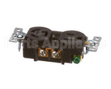 33A005 Ultrafryer Receptacle, Duplex Str/Twist Lock