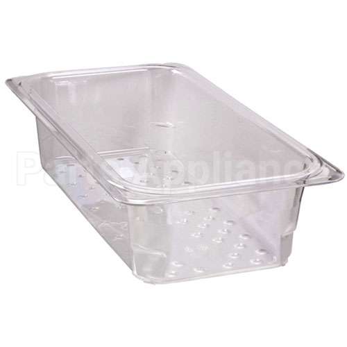 33CLRCW(135) Compatible Cambro Colander Food Pan 1/3X3 Clear