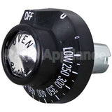 33K Compatible Comstock Castle Thermostat Knob 2 D, Off-Low-250-500