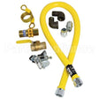 34-S0289-48 Compatible Dormont Mavrik Gas Hose Kit, 1/2" X 48"