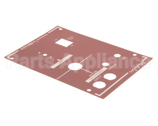 34111 Southbend Range Decal,Control Panel Wendys