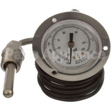 342109-2 Compatible Hobart Rinse Thermometer 2, 100-220F, Front Flang