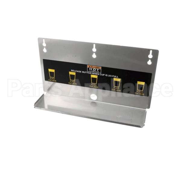 34621.1001 Compatible Bunn Panelw/Decals, Splash Fmd-5