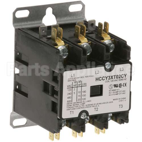 346466-6 Compatible Vulcan Contactor 3P 30/40A 120V
