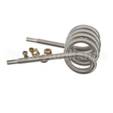 34679-46 Imperial 3/8 X 46 Lg Corrigated S/S Flex Tubing (