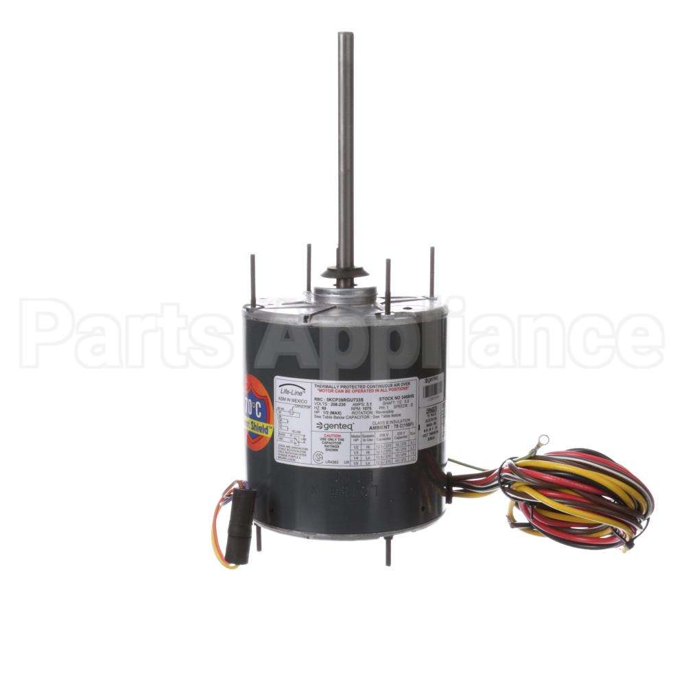 3468 Genteq Condenser Fan Motor