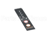 34711.0002 Bunn Decal, Warning Led Display