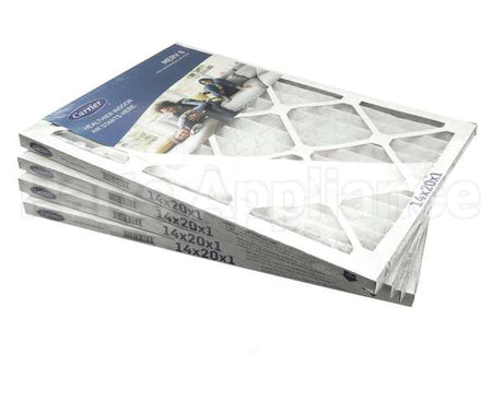 14X20X1-M8-C-P4 Carrier Merv 8 1" Filter Pack