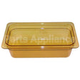 34HP Compatible Cambro Hot Pan 1/3 X 4-150 Amber