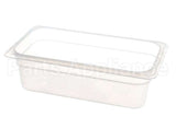 34PP-190 Cambro Pan,Food 1/3 4" Dp Translucent