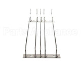35-0039-F Nu-Vu Rack Side Left 5 Tier Chrome F
