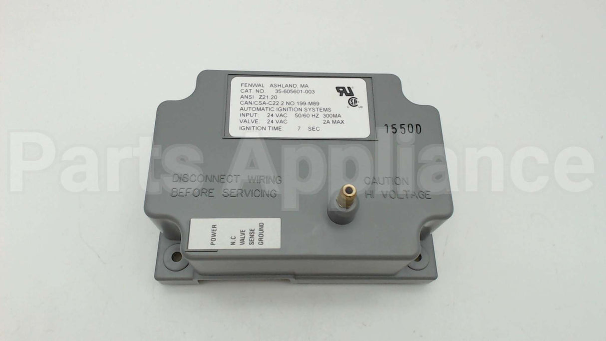 35-605601-003 Fenwal 24V Dsi Mod,No Pp, 7Sec Tfi